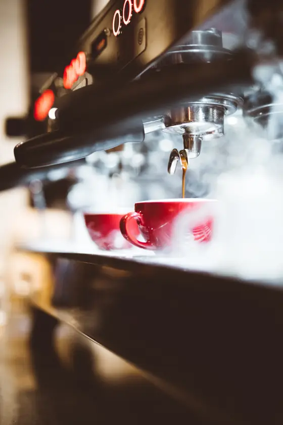 Hot coffee